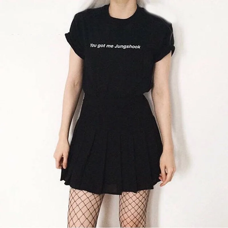 

Hillbilly You Got Me Jungshook Women Tshirt 2018 Hot Arrival Summer Top Plus Size Clothing Harajuku Korean Style t shirt Women