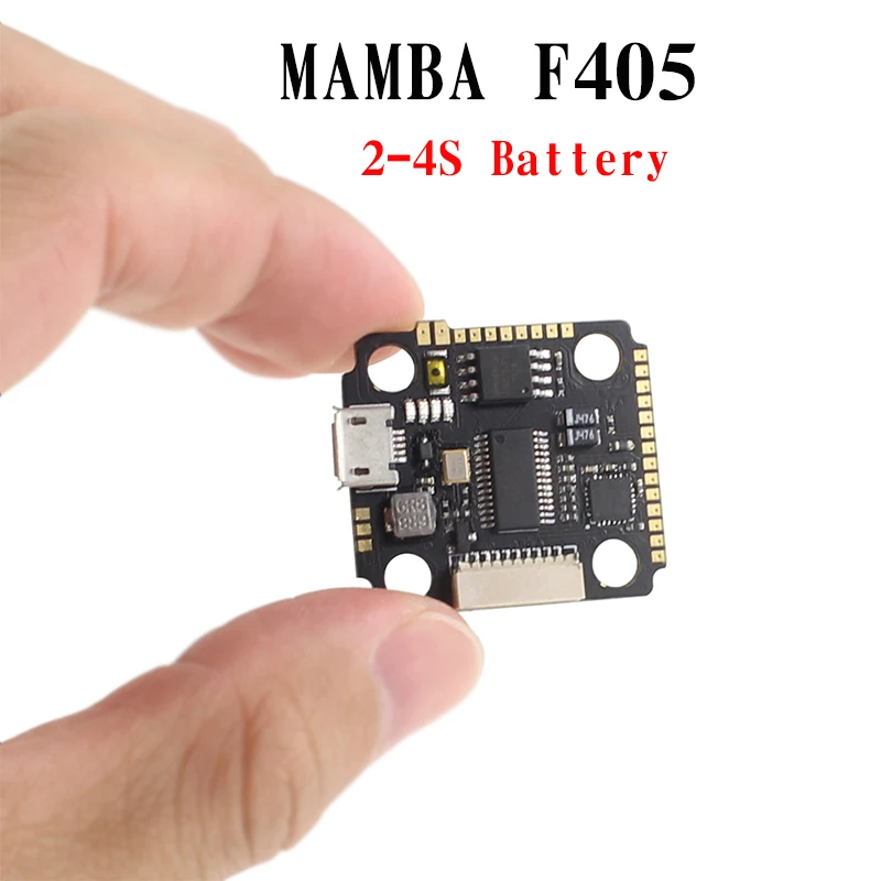 

MAMBA F405 Mini F4 8K Flight Controller Integrated Betaflight OSD 5V 1A BEC 2-4S for DIY FPV Racing Drone Quadcopter