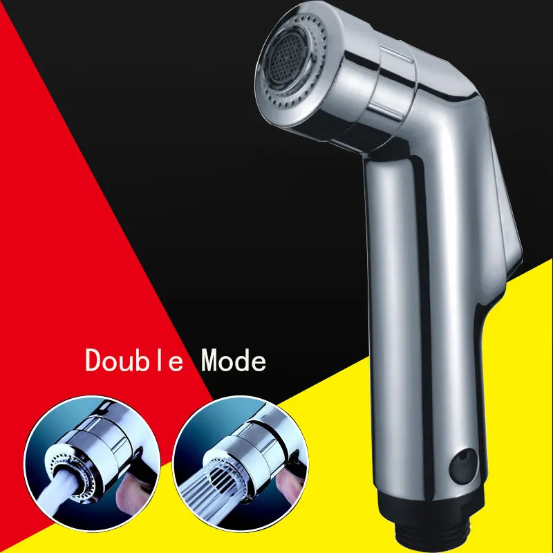 bidets Double Mode Chrome ABS Sprayer hand held toilet bidet spray