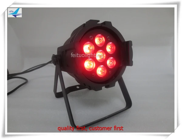

E-8pcs/lot Professional sound systems par led 7x10 led par can 4in1 rgbw