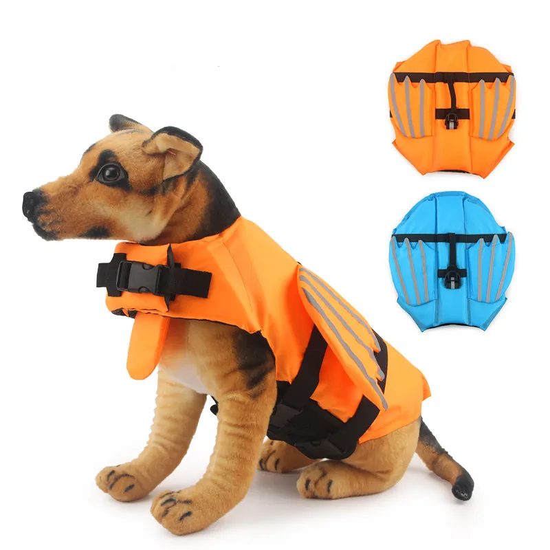 

Pet Dog Life Jacket Dog Floatation Vest Cute Angel Wings Doggie Safety Swimsuit Reflective Preserver Clothes for Pet Swimming