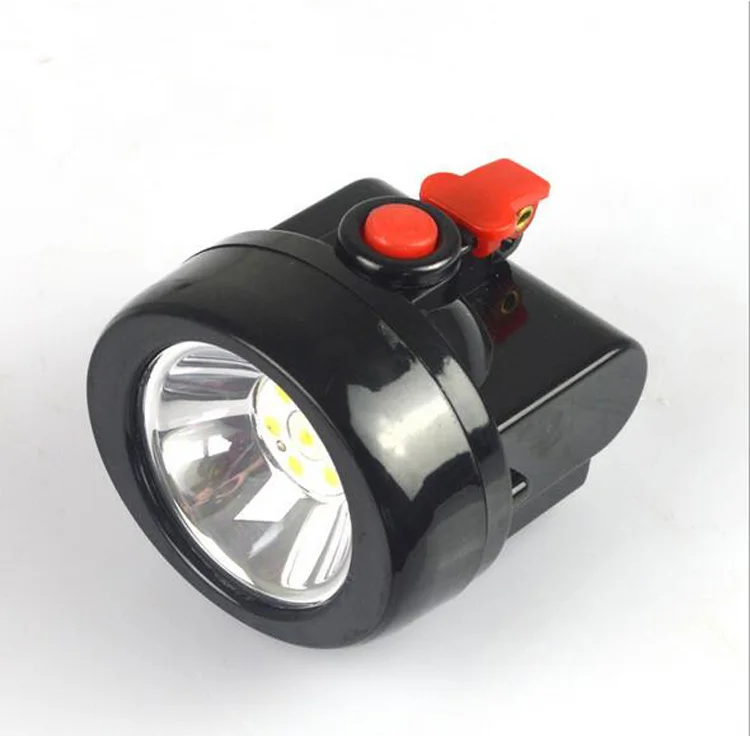 KL2.5LM 1W 4000Lx Rechargeable LED Cordless Mining Cap Light + ChargeR