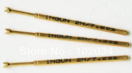 100 шт./лот INGUN GKS-100-214-150 214 150 A 2000 пружинный тестовый зонд Pogo Pin Сделано в Тайване |