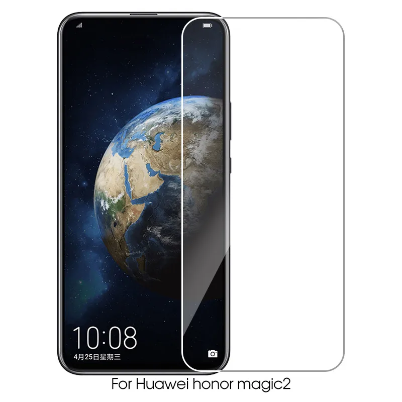 Защитная пленка для экрана Huawei Honor Magic 2 закаленное стекло с белым краем|Защитные
