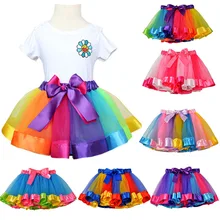 New Tutu Skirt Baby Girl Skirts 3M-8T Princess Mini Pettiskirt Party Dance Rainbow Tulle Skirts Girls Clothes Children Clothing New Tutu Skirt Baby Girl Skirts 3M-8T Princess Mini Pettiskirt Party Dance Rainbow Tulle Skirts Girls Clothes Children Clothing