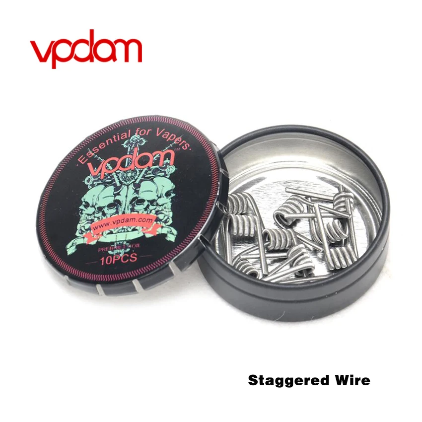 Оригинальный vpdam rda rta распылительная катушка prebulit Alien Clapton витой тайцзи Тигр