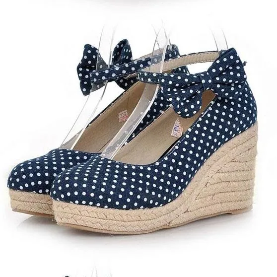 canvas wedge shoes