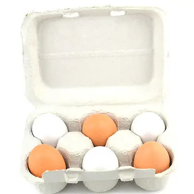 

6PCS Play Kitchen Set for Kids Wooden Eggs Yolk Pretend Play Kitchen Food Cooking Children Baby Toy Funny Birthday Gift