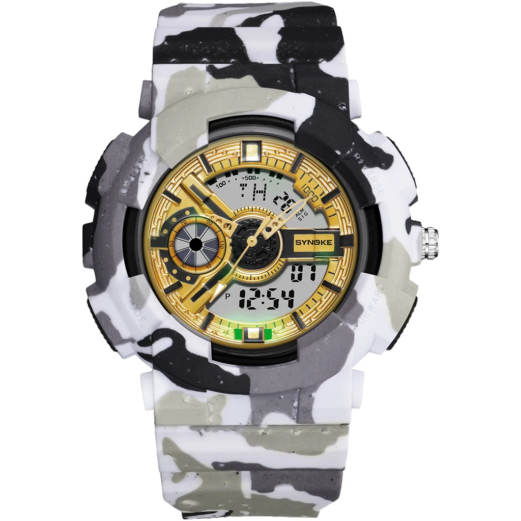 PANARS G Watch Shock Sports Watch Men Waterproof Military Camouflage Strap Electronic reloj deportivo hombre