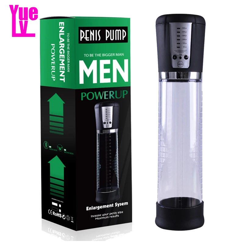 YUELV USB Rechargeable Electric Penis Pump Enlargement Male Vacuum