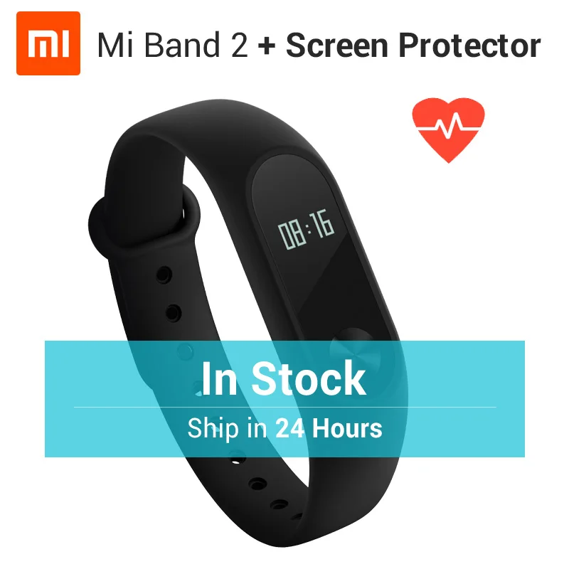 original xiaomi miband 2 oled display heart rate monitor bluetooth smart watch
