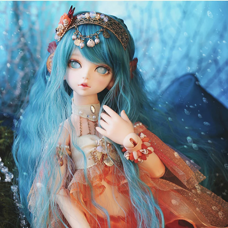 Allaosify Sd doll bjd hair 1/3 1/4 1/6 bjd doll wig