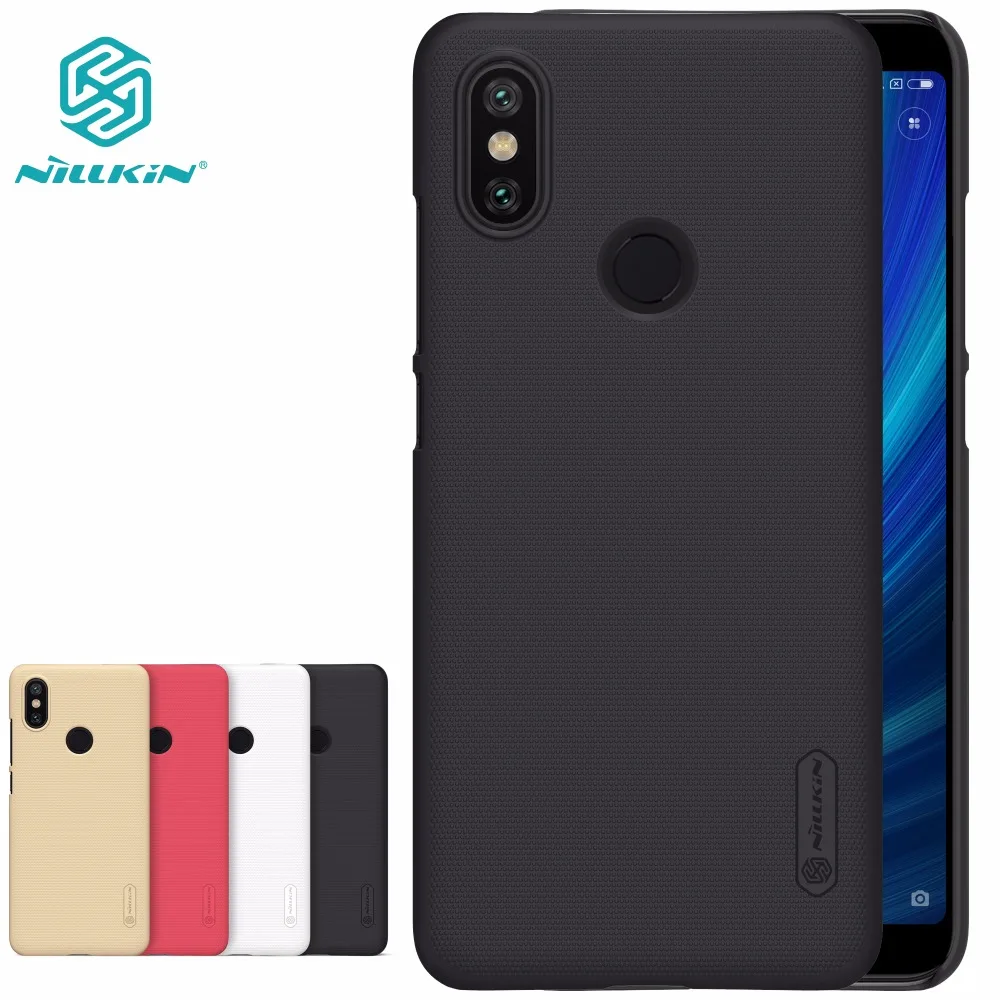 Чехол для Xiaomi Mi 6X 5X A1 A2 NILLKIN суперматовый защитный жесткий чехол накладка xiaomi mi6x