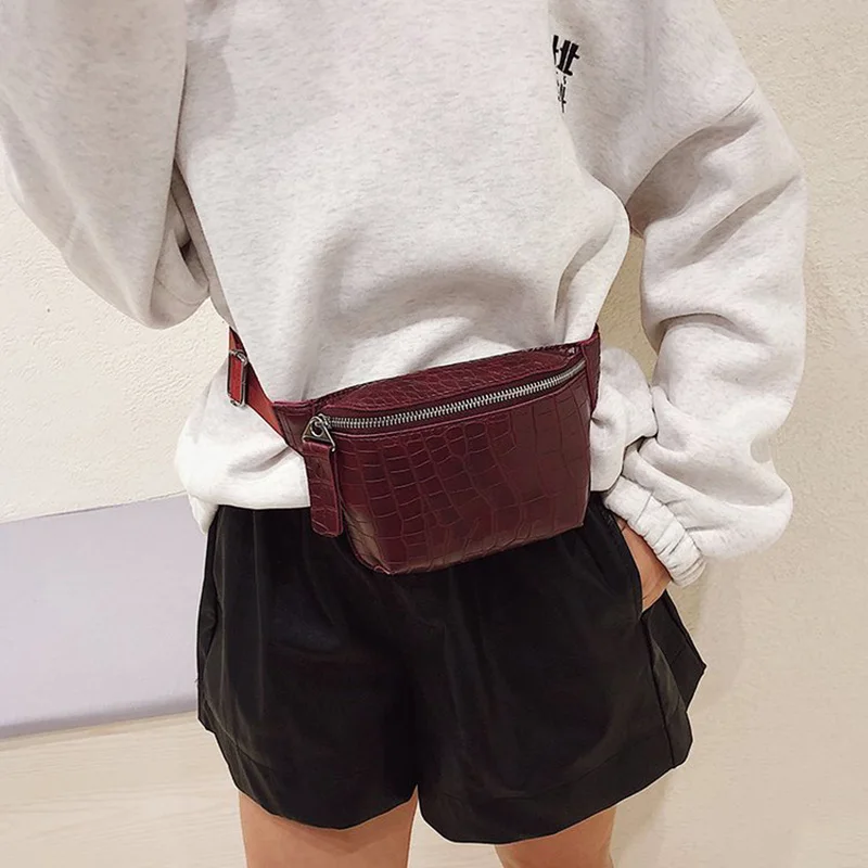

Fanny Packs For Women 2019 New Fashion Ladies Waist Bags Female Small Belt Bag Girls Shoulder Backpack leg bag