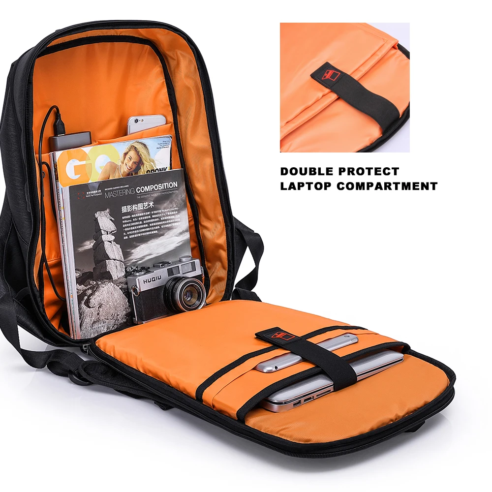 Tangcool multifunción USB de carga de los hombres de 17 pulgadas portátil mochilas para adolescente Mochila viajes de ocio de los hombres de la moda Mochila Tangcool multifunción USB de carga de los hombres de 17 pulgadas portátil mochilas para adolescente Mochila viajes de ocio de los hombres de la moda Mochila