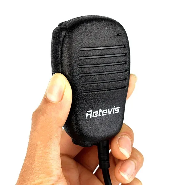 RETEVIS R-312 2Pin PTT MIC Динамик микрофон PU провод для Motorola GP68/GP88/GP300 для TYT TC-500/TC-600/TC-700 Walkie Talkie