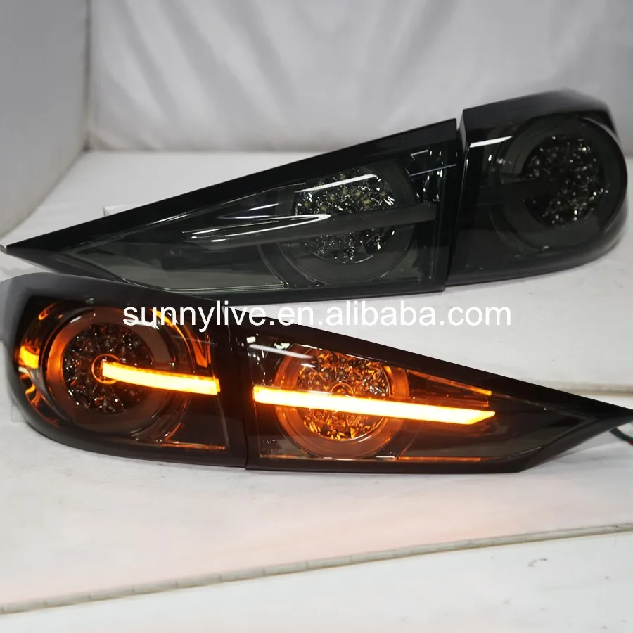 

For MAZDA 3 Axela LED Tail Lamp 2014-2016 year TW Smoke black