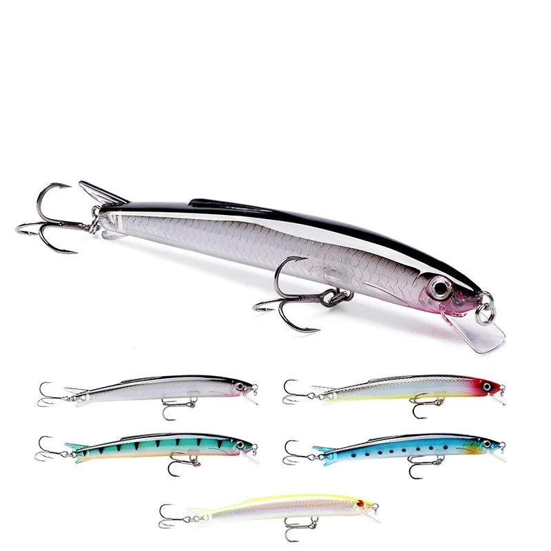 High style1PCS font b Floating b font Minnow font b Fishing b font Lure Laser Hard