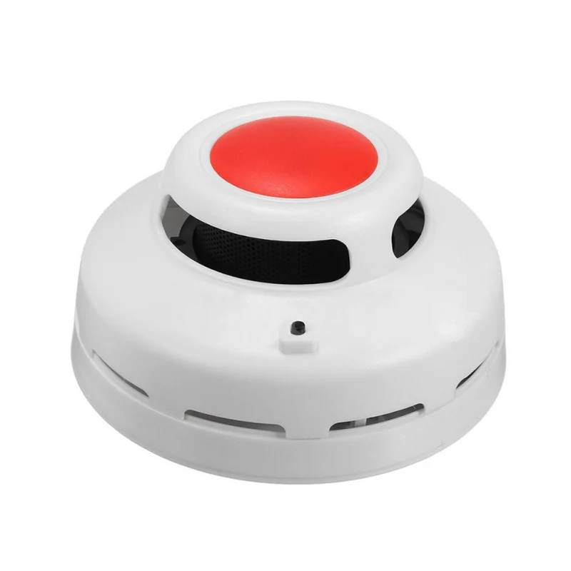 2в1 угарный газ и дымовая сигнализация CO& Smoke детектор внутренней безопасности звук и вспышка сигнализация и светодиодный сигнализационное устройство
