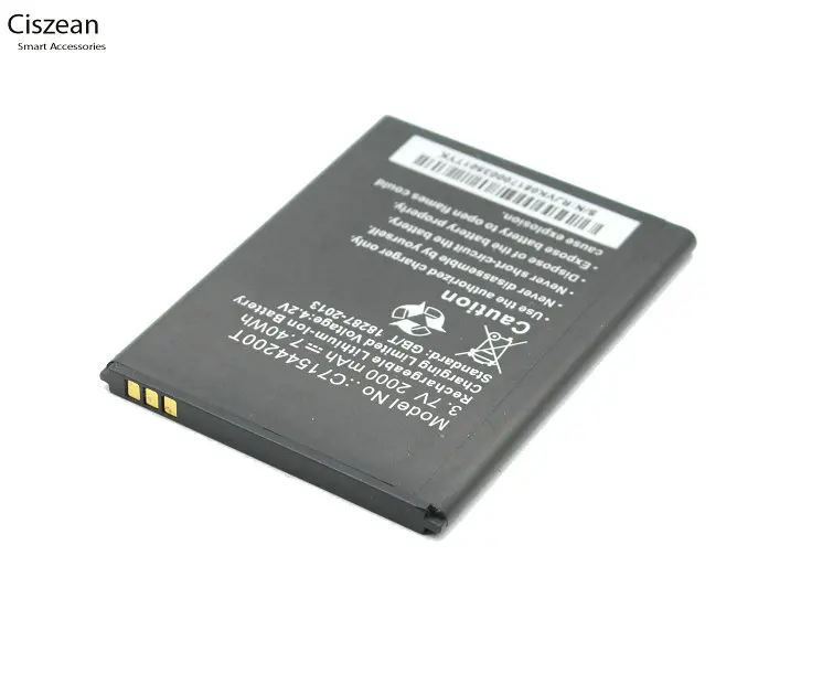Умное зарядное устройство Ciszean C71544200T 2000 мач/вт/ч универсальное для BLU Studio G D790L D790U