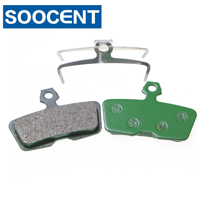 

4 Pairs Green Bicycle Disc Brake Pads for Avid Code 2011 onwards /Sram Red 22 S-700 MTB Mountain Road Bike Parts