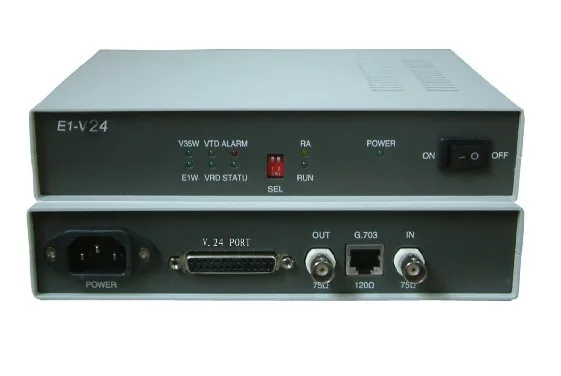 

HighTek HT-016 E1 to V.24 protocol converter, V.24 over E1 converter