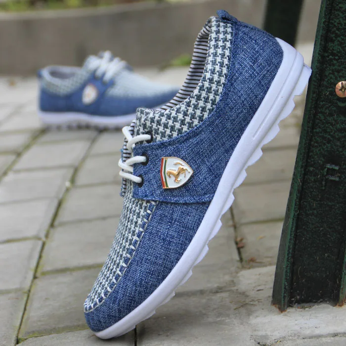 flat canvas shoes for men