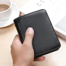 BAQI Brand Men Wallet 2019 Fashion Genuine Leather Cow Leather High Quality Coin Purse Card Holder Man Zipper Wallet Short Male BAQI Brand Men Wallet 2019 Fashion Genuine Leather Cow Leather High Quality Coin Purse Card Holder Man Zipper Wallet Short Male