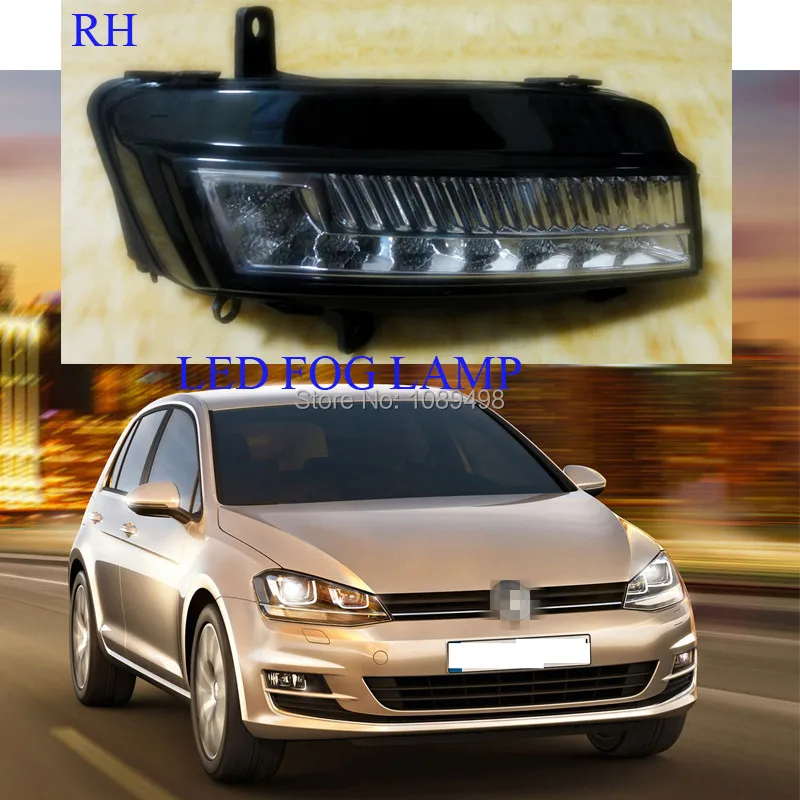1 шт резус справа светодиодные противотуманные фары лампы для VW МК7 5GG941662 Фольксваген Гольф VII с 7 2014 1 шт резус справа светодиодные противотуманные фары лампы для VW МК7 5GG941662 Фольксваген Гольф VII с 7 2014