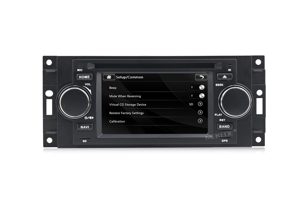 Discount MEKEDE Car DVD GPS Navigation Player For Chrysler 300C PT Cruiser Dodge Ram Jeep Grand Cherokee With Radio BT 1080P USB free Map 11