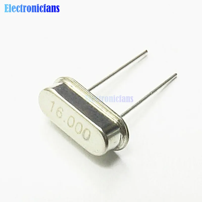 10Pcs 16Mhz 16.000MHZ 16M Hz Crystal Oscillator HC-49S if