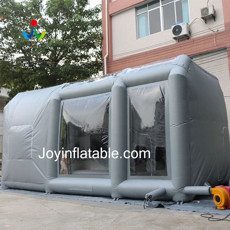 8LX4WX4HM Portable Used Tent Inflatable Spray Paint Booth for Sale 12