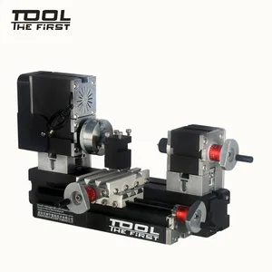 Thefirsttool TZ20002MG Mini Metal Lathe B Machine With 12000r/min 60W Motor Larger Processing Radius DIY Tools Children's Gift