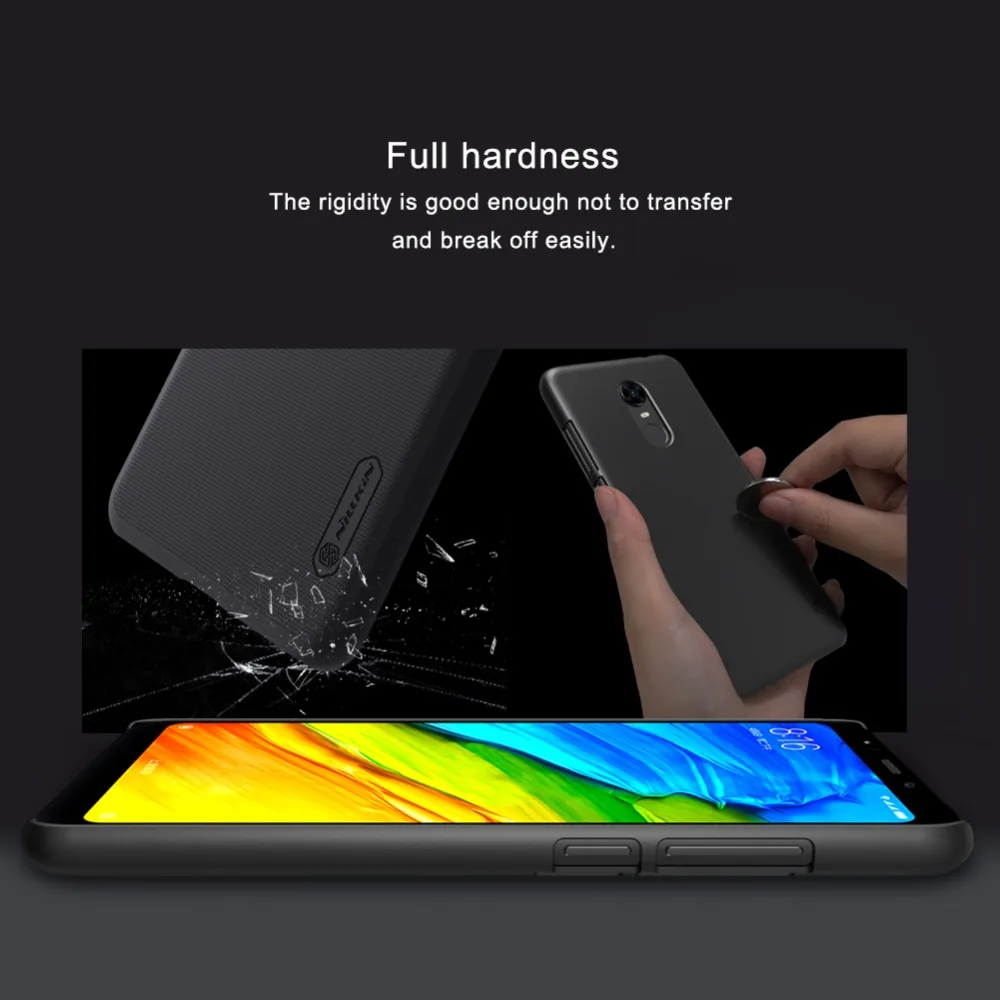 Xiaomi Redmi 5 Plus Case Nillkin Frosted Shield Hard Back Cover Case for Xiaomi Redmi 5 Plus 5.99 inch Gift Phone Holder Xiaomi Redmi 5 Plus Case Nillkin Frosted Shield Hard Back Cover Case for Xiaomi Redmi 5 Plus 5.99 inch Gift Phone Holder