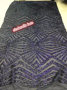 

hot sale french Lace Fabric JIANXI.C-32281 sequins Nigerian Lace Fabric for fashion dress