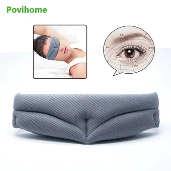 

Sumifun Eyeshade Travel Sleeping Eye Mask 3D Ultra-soft Breathable Shade Cover Rest Aid Eye Mask Cover Eye Patch C1514-15