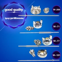 Japan Iwata Quality Goods W 71 Needle Mouth Parts Spray Gun Parts Injector Needle Various Caliber W 71 free shipping japan made w 71 paint spray gun suction type anest iwata air brush sprayer w 71 0 8 1 0 1 3 1 5 1 8mm w 71 s page 2 page 1 page 4