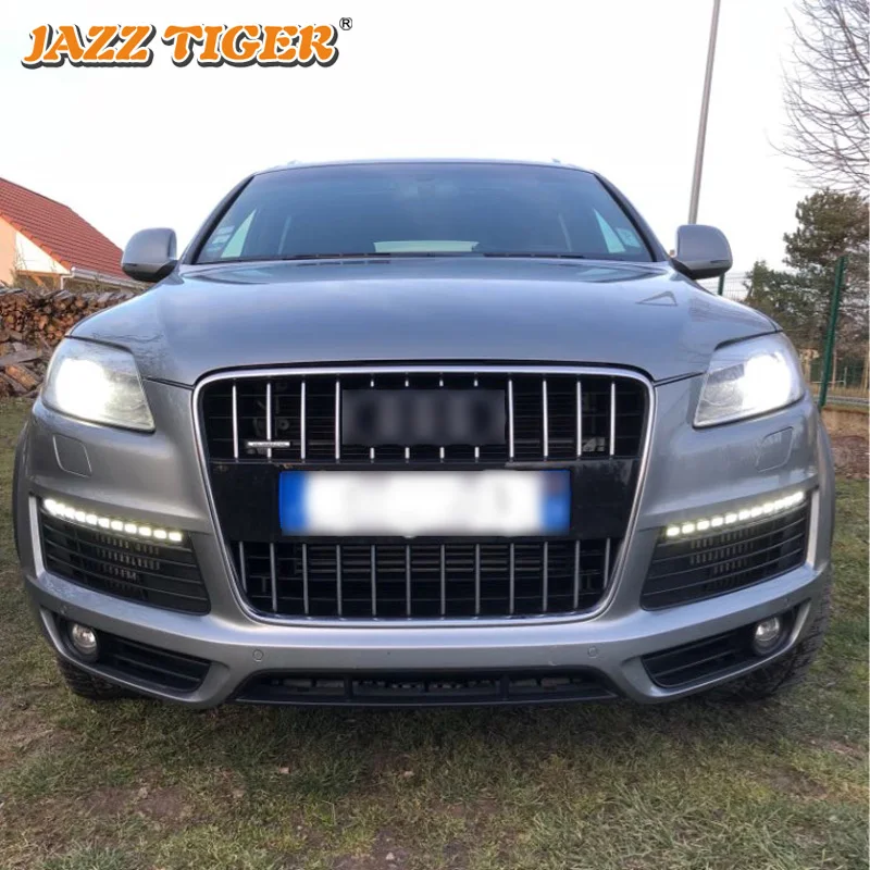 With Yellow Turning Function!!! LED Daytime Running light,LED DRL For Audi Q7 2006 2007 2008 2009, Free Shipping!