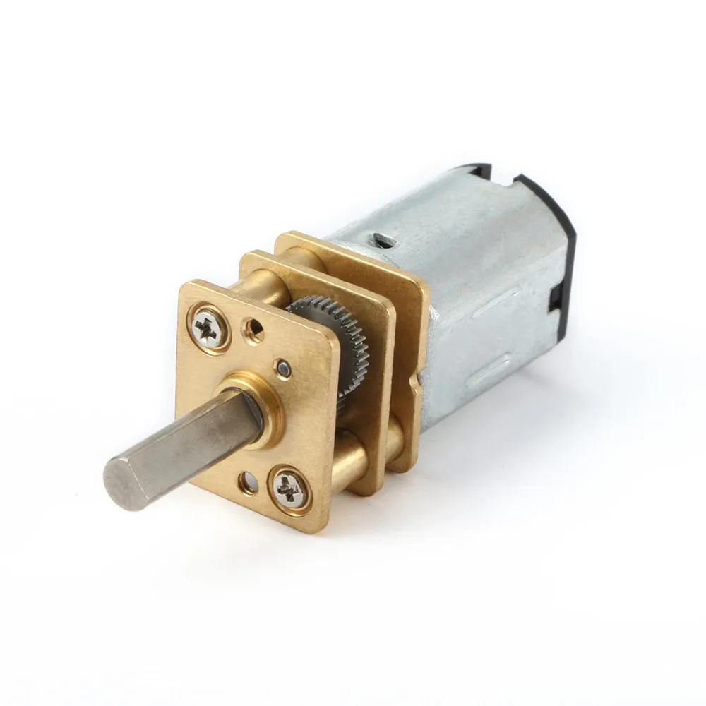 

New Arrival DC 3V 150RPM 2 Terminals Mini Micro Gear Box 3mm Shaft Speed Reduction Motor Electric Geared Motor for Electric Toys