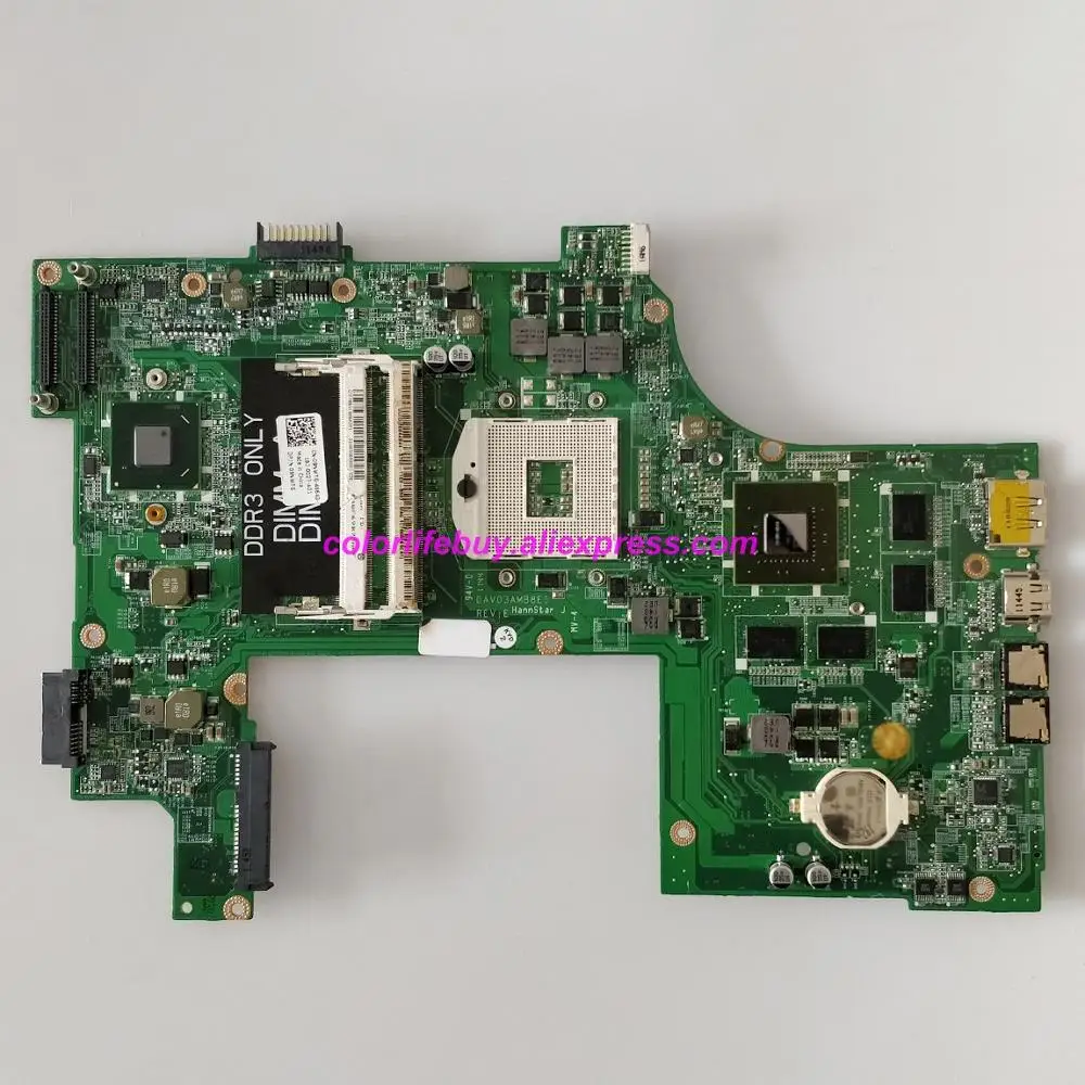 Натуральная CN-09NWTG 09 nwtg 9 nwtg DAV03AMB8E1 DAV03AMB8E0 ноутбук материнская плата для Dell Inspiron 17R N7110 Тетрадь ПК