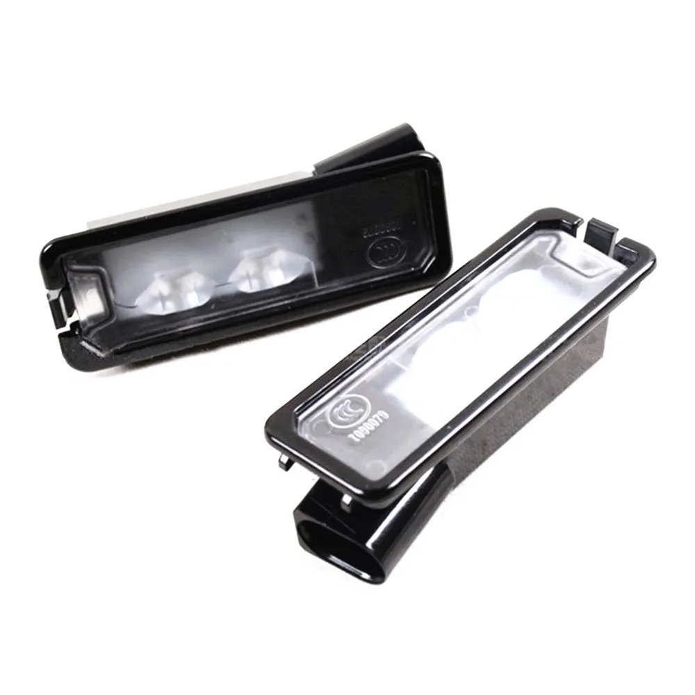 number plate light defective passat b6