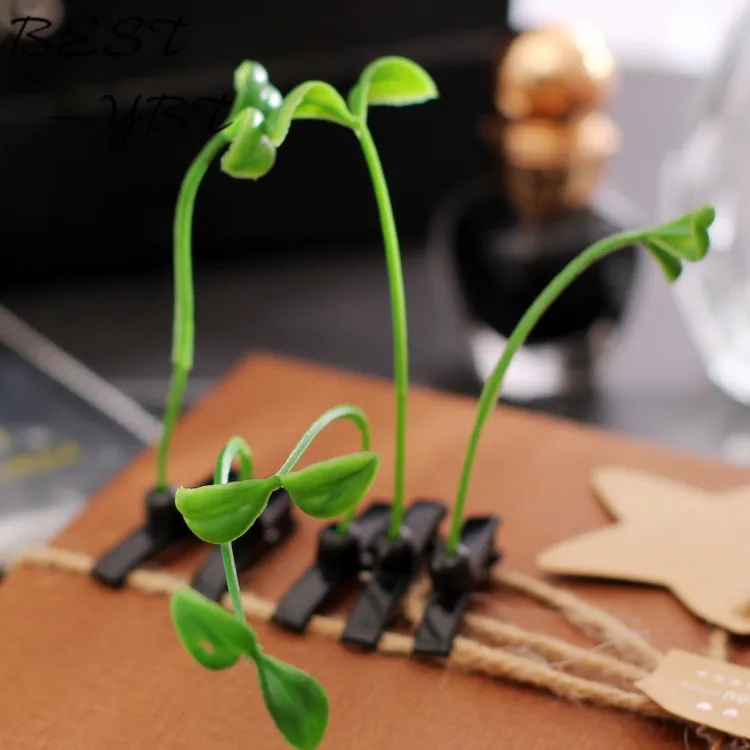 

sell Meng artifact! Funny grass hairpin hairpin small pea sprouts head long grass hair accessories