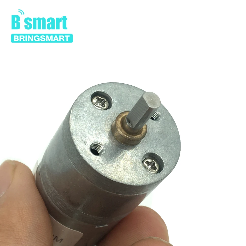 Bringsmart JGA25-370 мотор-редуктор DC 6-24 В мини редуктор s мотор для игрушек низкая скорость электродвигатель микро редуктор коробка передач