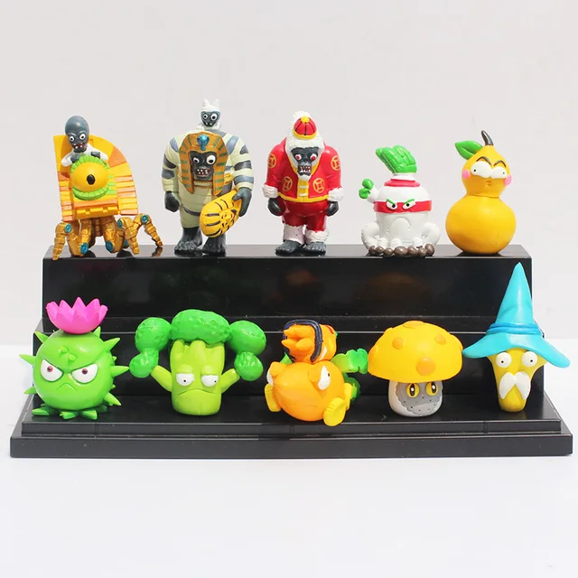 Best Price 10Pcs/Lot PVZ Plants vs Zombies Figures Plants and Zombies PVC Action Figures Collection Model Toys Dolls Girls Boys Baby Toys
