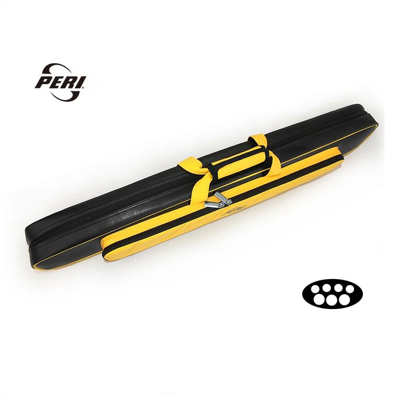 New PERI Cue Case 7 Holes Multi-piece Rod Box Billiard Cue Case 89 cm Pool Cue Bag Case Billiards Accessories Made In China