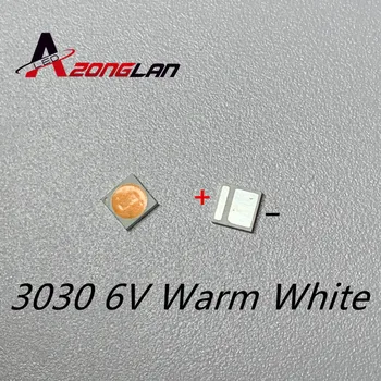 

AOT High Power 500 pcs LED 3030 1.6W 6V 2700K Warm white EMC Lighting Application