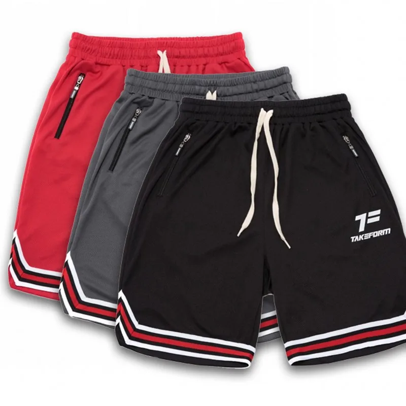 

FRMARO 2019 Summer Beach shorts Mens Fitness Bodybuilding Breathable Quick Drying Short Gyms Men Casual Joggers Shorts