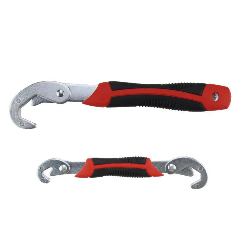 

2 Pcs/Set Multi-function Wrench Adjustable Quick Snap and Grip Wrench Universal Wrench Set Tools For All Shapes Outdoor Tool