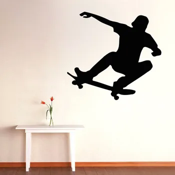 

Wall Decals Vinyl Decal Sticker Art Mural Decor Sport Boy Skateboarding