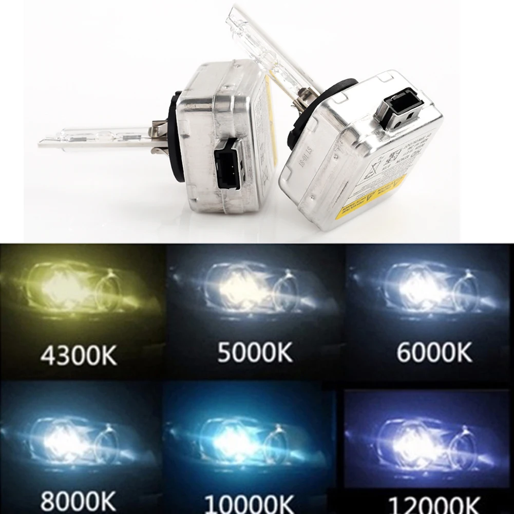 1 пара 4300K 5000K 6000K 8000K 12000K D1S D1C HID ксеноновые лампы Автомобильные фары